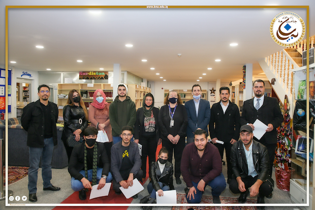 Bayan University on a visit to Kurdistan University 