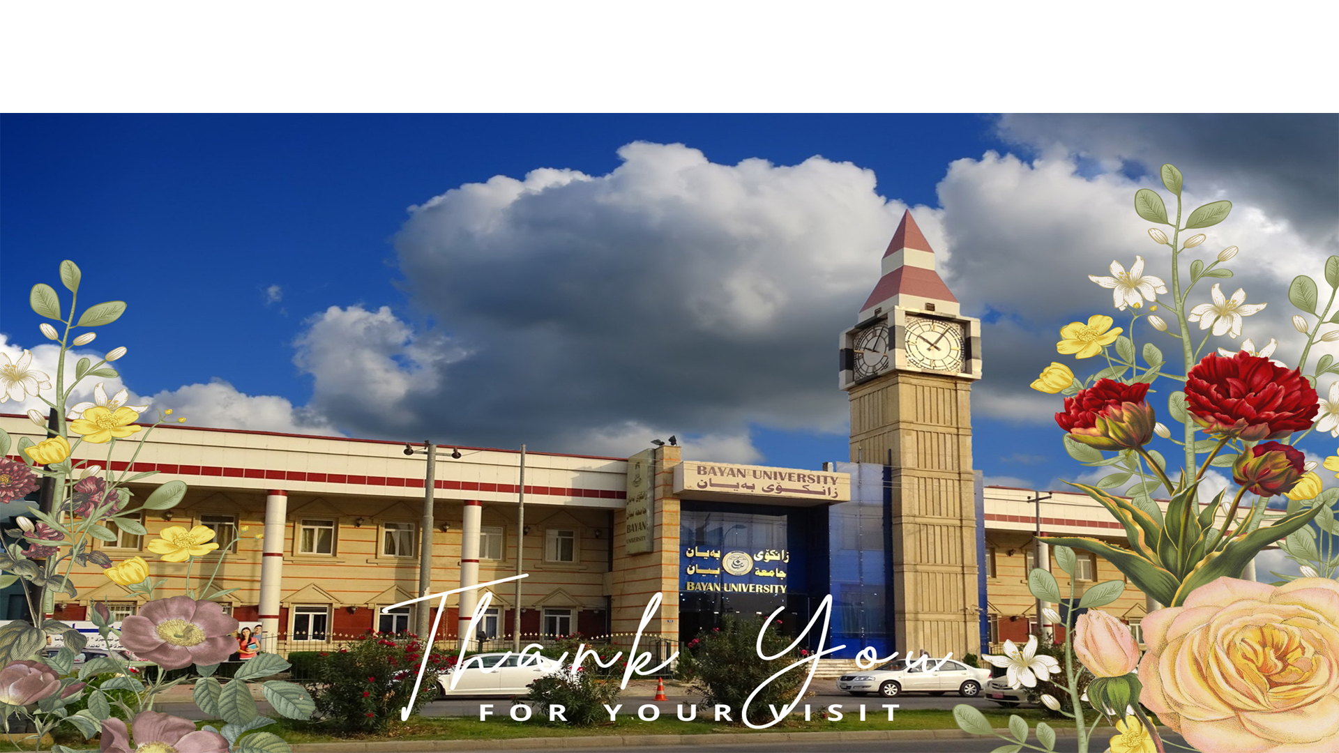 This is the official Web site of Bayan University