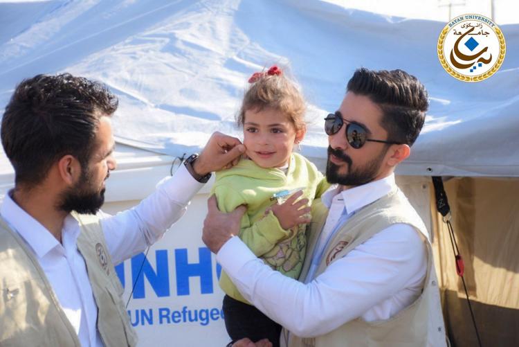 Campaign to distribute aid to Western Kurds