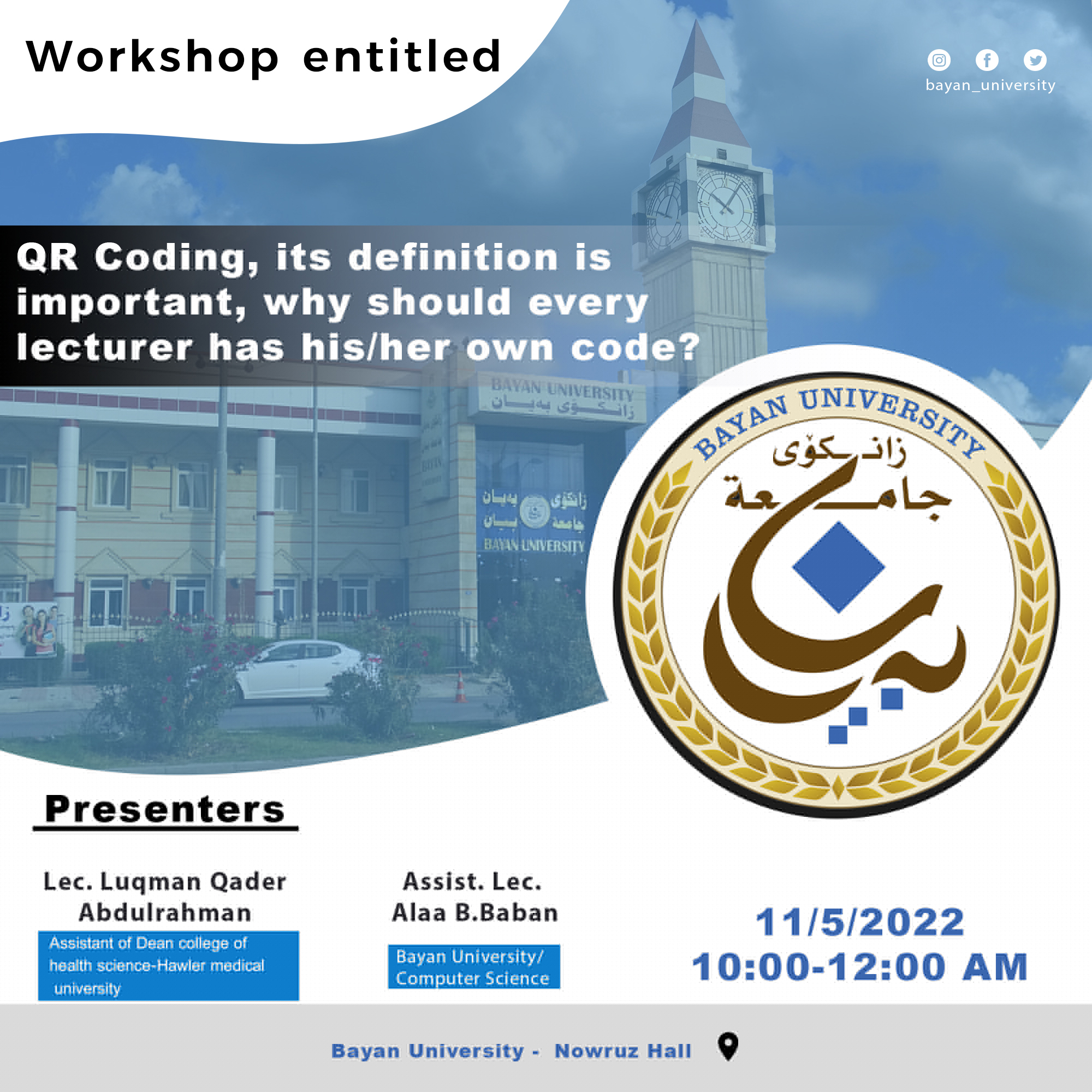 Bayan University organizes a workshop